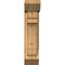 Ekena Millwork Olympic Slat Rough Sawn Bracket w/ Offset Brace, Western Red Cedar, 6"W x 14"D x 26"H BKT0604X14X26OLY06RWR - alternate 3